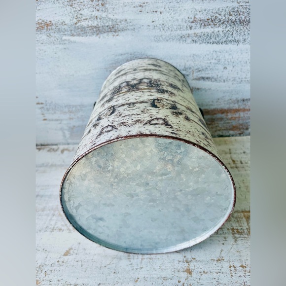 *Fall Plants Galvanized Buckets Set of 2 - Picture 9 of 10